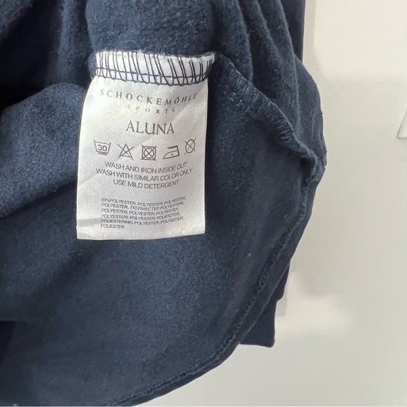 Shockemohle Navy Studded Embroidered Aluna Long Sleeve Top - Picture 6 of 9